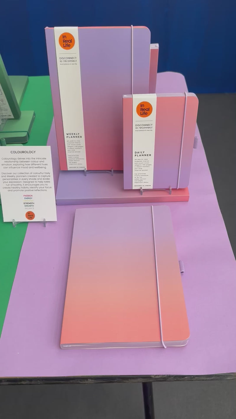 Colourology Weekly Planner A6 - Optimism-zoom-