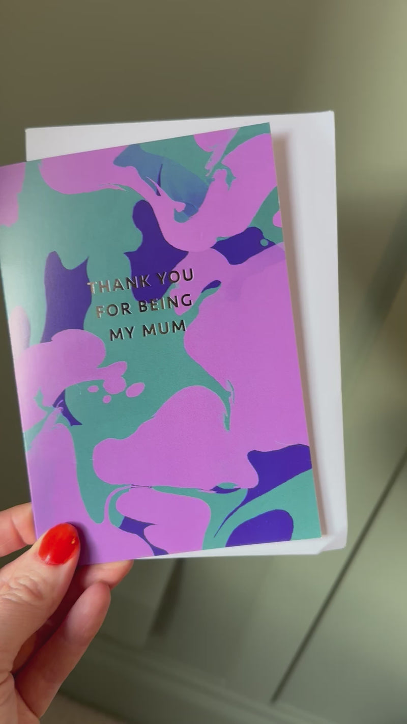 Thank You For Being My Mum Card-zoom-