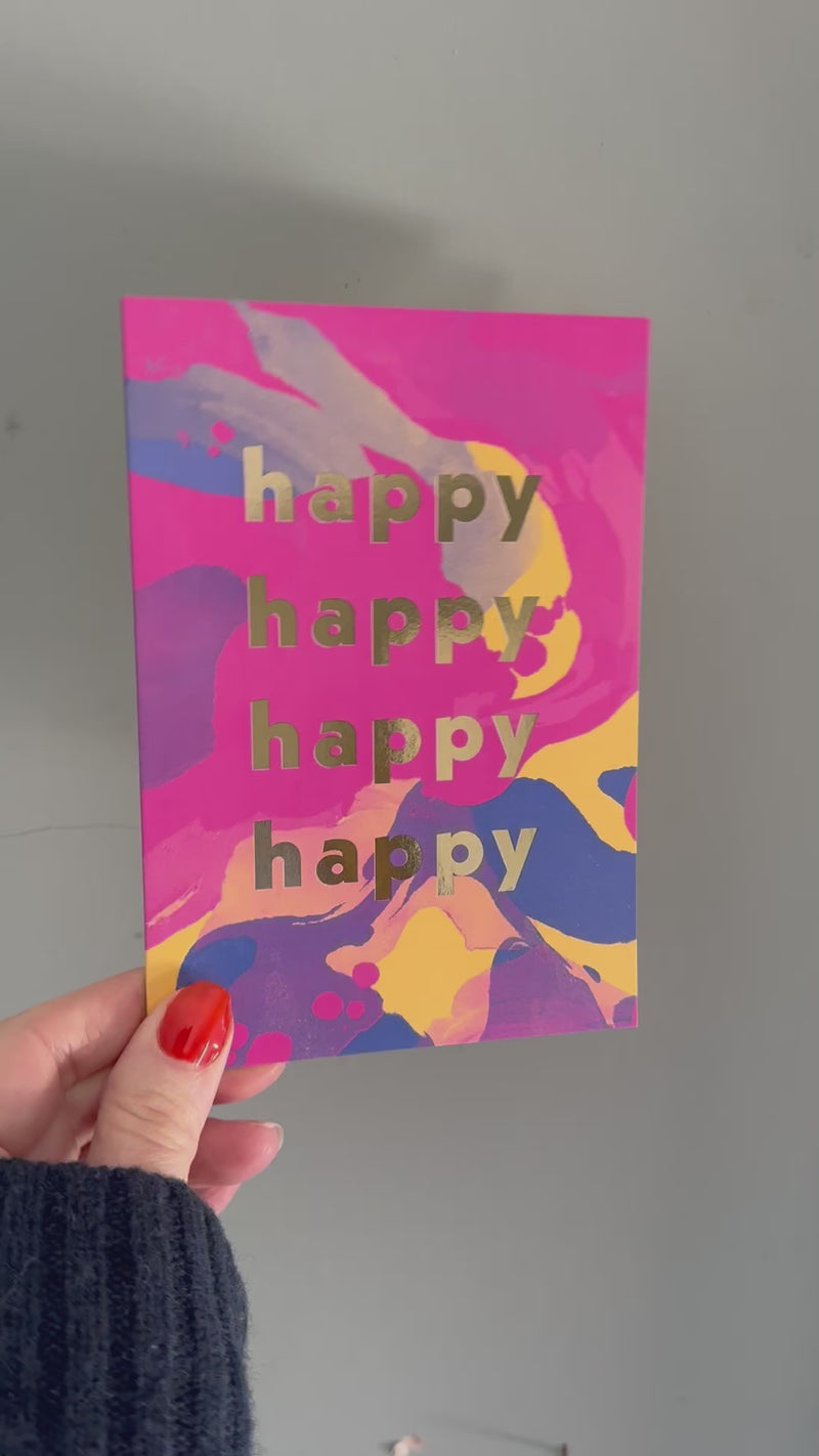 Happy x4 Card-zoom-